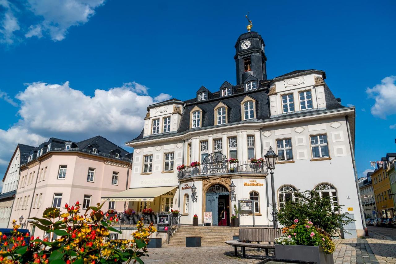 Hotel Ratskeller Schwarzenberg Schwarzenberg  Bagian luar foto
